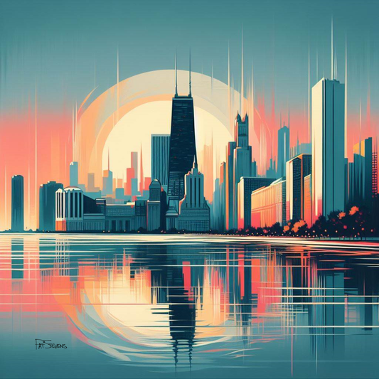 Sunrise in Chicago